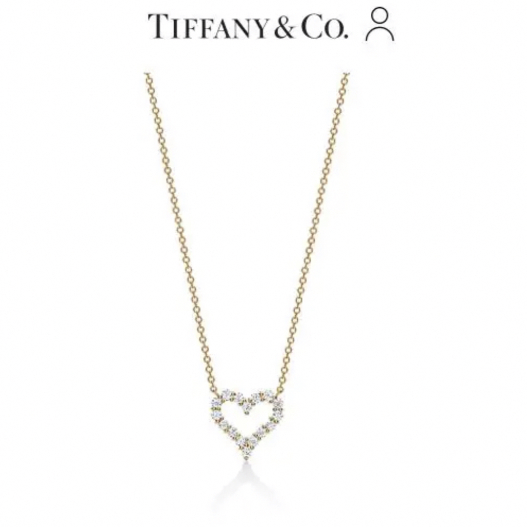 Tiffany & Co.(ティファニー)のティファニー ハートペンダント ダイヤネックレス レディースのアクセサリー(ネックレス)の商品写真