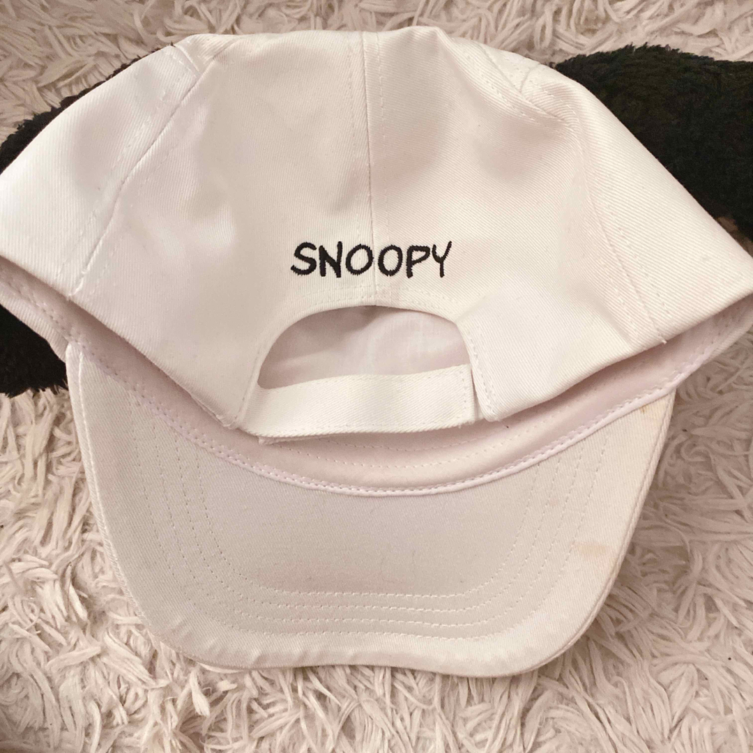 SNOOPY(スヌーピー)のUSJスヌーピーキャップ エンタメ/ホビーのおもちゃ/ぬいぐるみ(キャラクターグッズ)の商品写真