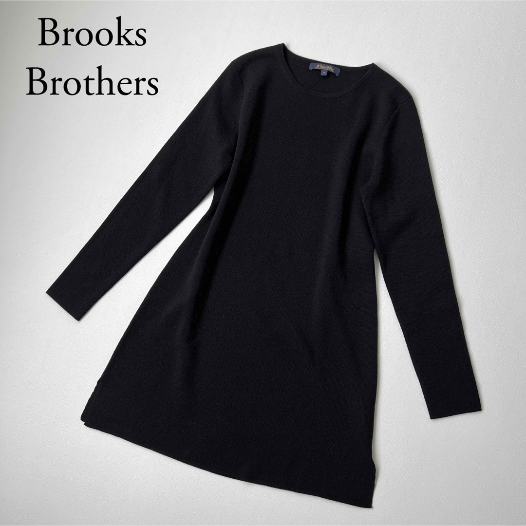 約37cm身幅【美品】Brooks Brothers  ブルックスブラザーズ　フレアワンピース