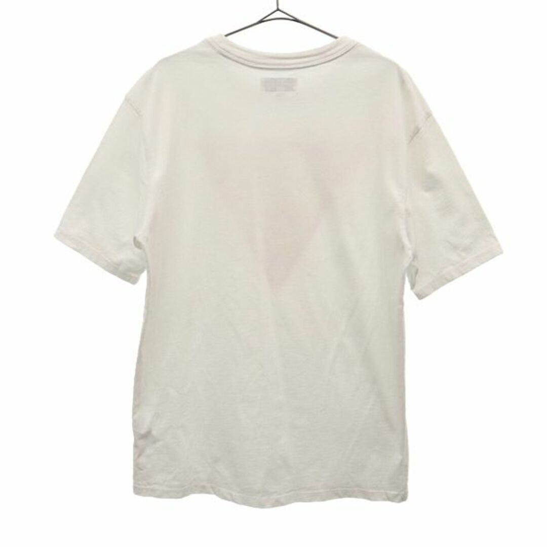 GUESS(ゲス)のゲス ロゴ プリント 半袖 Tシャツ XS ホワイト GUESS メンズ 【中古】  【230627】 メール便可 メンズのトップス(Tシャツ/カットソー(半袖/袖なし))の商品写真