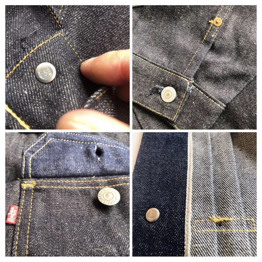 Levi's(リーバイス)のリーバイス バレンシア 507XX セカンド 44 米国製 デニムジャケット  メンズのジャケット/アウター(Gジャン/デニムジャケット)の商品写真