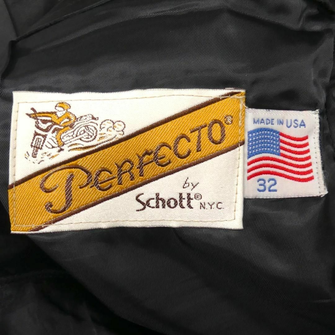 レザーパンツ Schott ショット W32 パーフェクト 黒 本革 JJ395 レザーパンツ Schott ショット W32 パーフェクト 黒 本革 JJ395