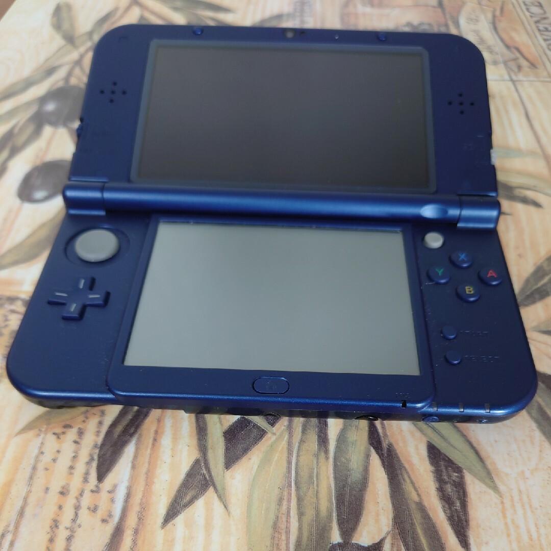 Newニンテンドー3DS LL メタリックブルー液晶美品