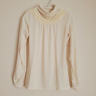 グローブ(grove)の【美品】grove　ハイネック(カットソー(長袖/七分))