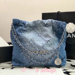 良品 シャネル 希少 チェーン バッグ トートバケツ トートバッグ