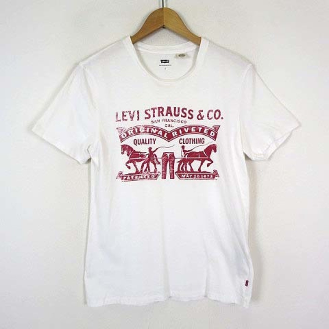 Levi's - リーバイス Tシャツ ビッグ ロゴ プリント クルーネック 半袖
