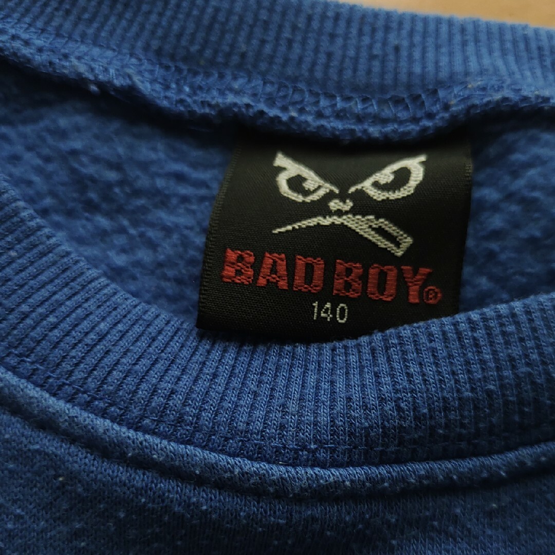 BADBOY(バッドボーイ)のトレーナー　140  BAD BOY キッズ/ベビー/マタニティのキッズ服男の子用(90cm~)(Tシャツ/カットソー)の商品写真