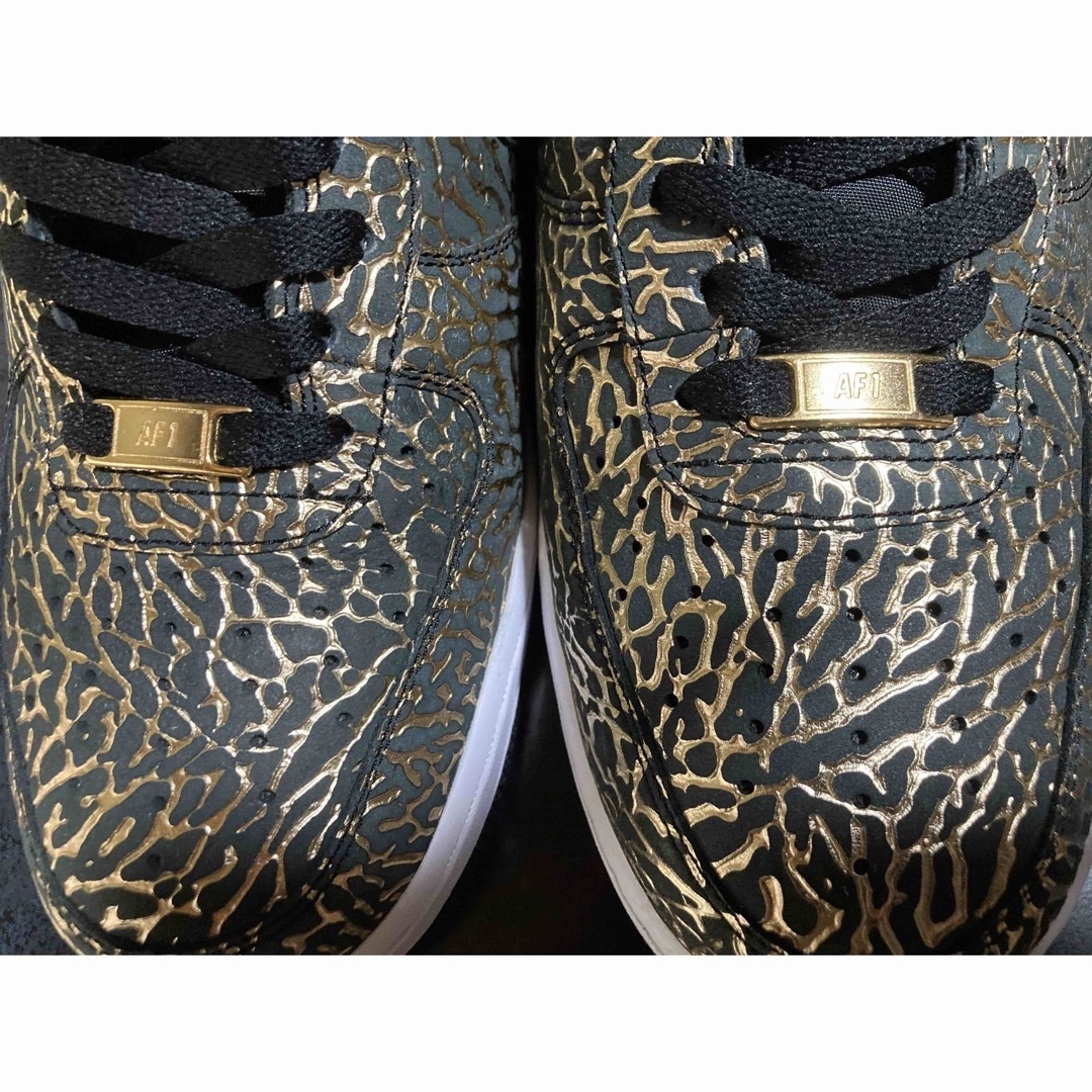 希少!NIKE AIR FORCE GOLD ELEPHANT/28.5cm