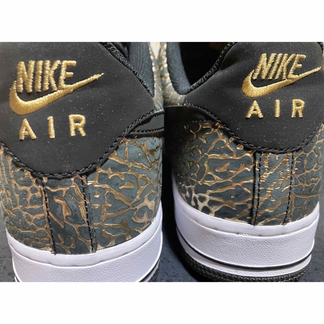 希少!NIKE AIR FORCE GOLD ELEPHANT/28.5cm