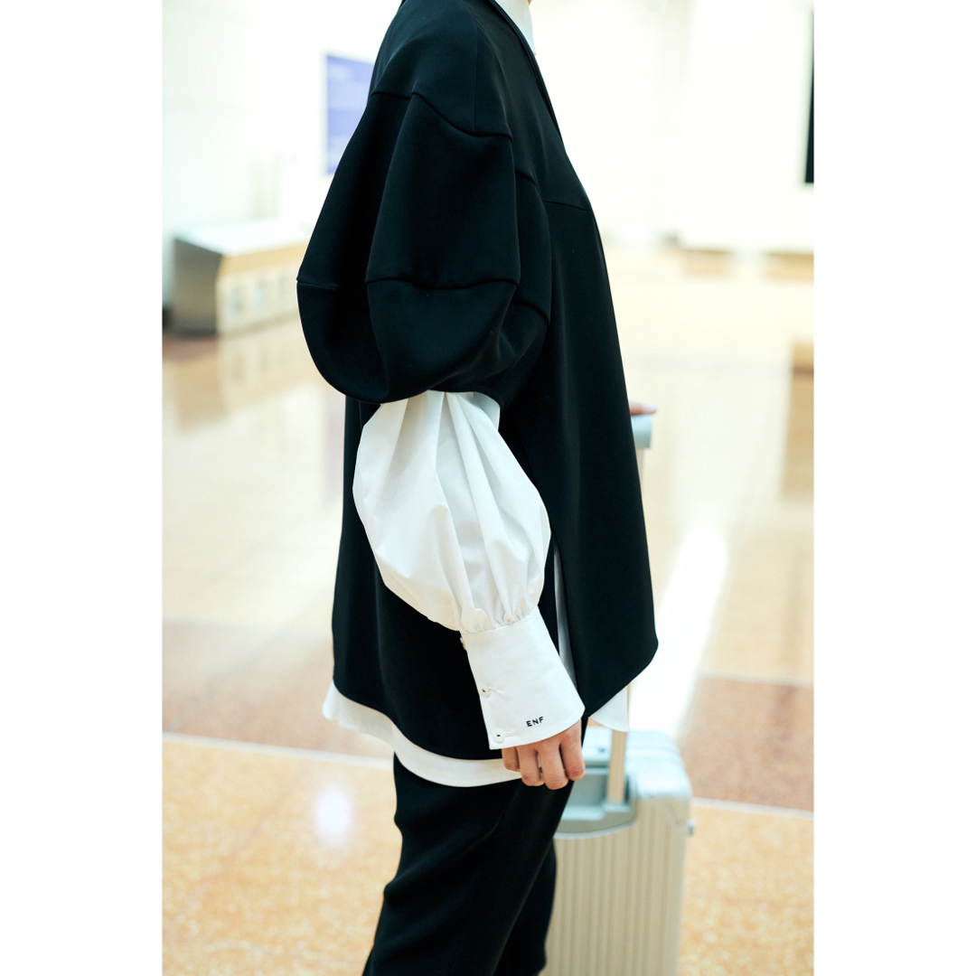 ENFOLD DRAPE SLEEVE T-SHIRT ホワイト! 新品タグ付き cvts.rut.digital