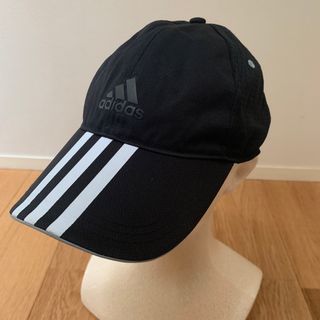 アディダス(adidas)のadidas アディダス ブラック　キャップ キッズ　子供用(帽子)