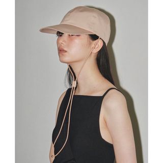 トゥデイフル(TODAYFUL)の【miiiii様専用】todayful leather cord cap(キャップ)