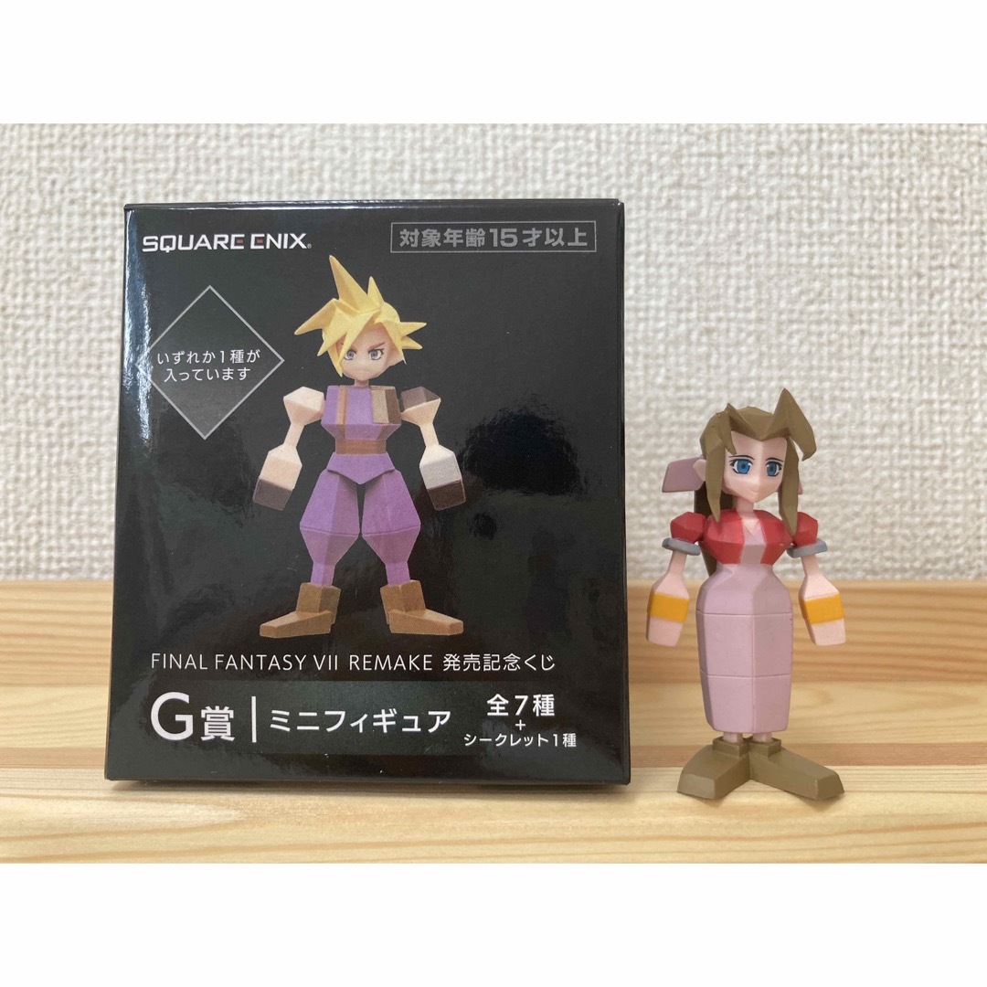 FF7 スクエニ一番くじ G賞 ミニフィギュア 7種類 ファイナル ...