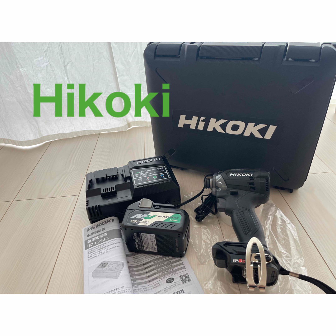 ✨HiKOKI✨18V✨充電式インパクトドライバ-✨WH18DC✨新品未使用✨