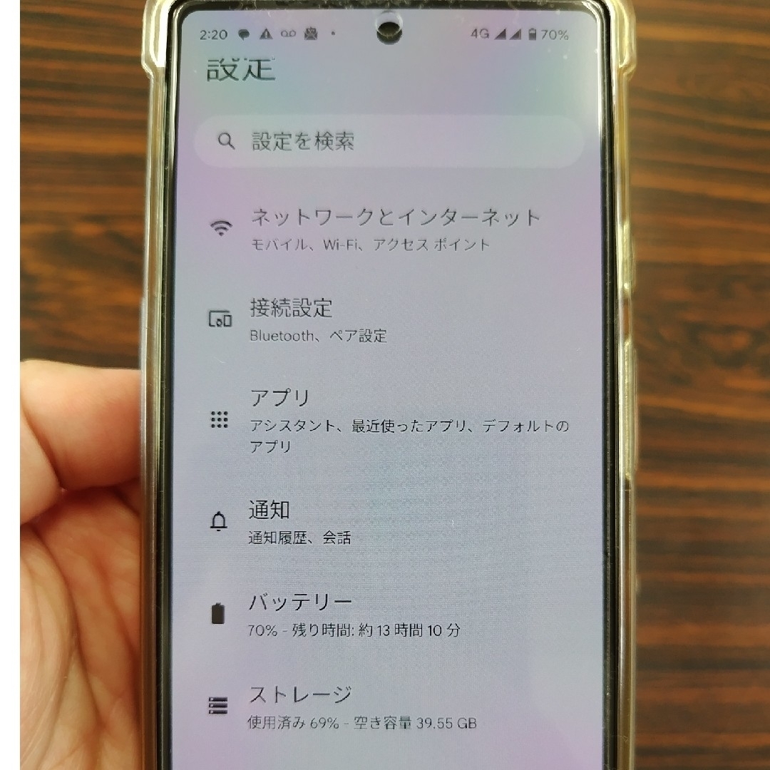 Google Pixel(グーグルピクセル)のGooglePixel6a　美品 スマホ/家電/カメラのスマートフォン/携帯電話(スマートフォン本体)の商品写真