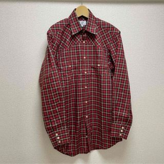 dunhill engineered fit チェックシャツ 長袖シャツ 赤系 | adventure