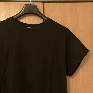 トップマン(TOPMAN)のXL | TOPMAN TOPSHOP | 無地 Tシャツ | ブラック(Tシャツ/カットソー(半袖/袖なし))