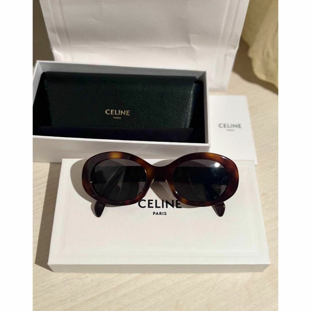 セリーヌ サングラス トリオンフ ブロンドハバナ CELINE | www