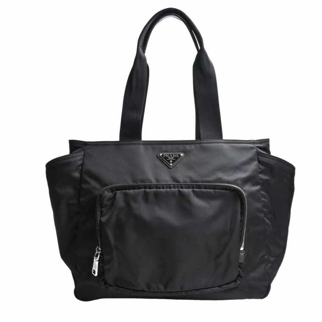 PRADA プラダ VELA 2WAY ショルダーバッグ マザーズバッグ 1BG102 ブラック by