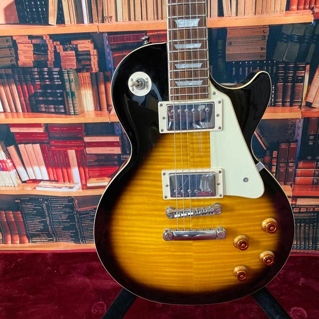 【5651】 EPIPHONE Les Paul sunburst 弦交換不要