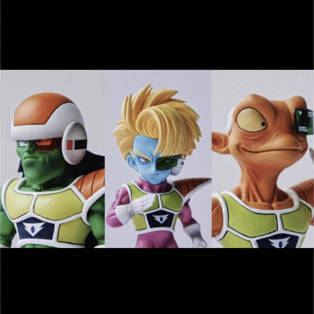ドラゴンボール クウラ機甲戦隊3体セット 塗装済み完成品 フィギュア