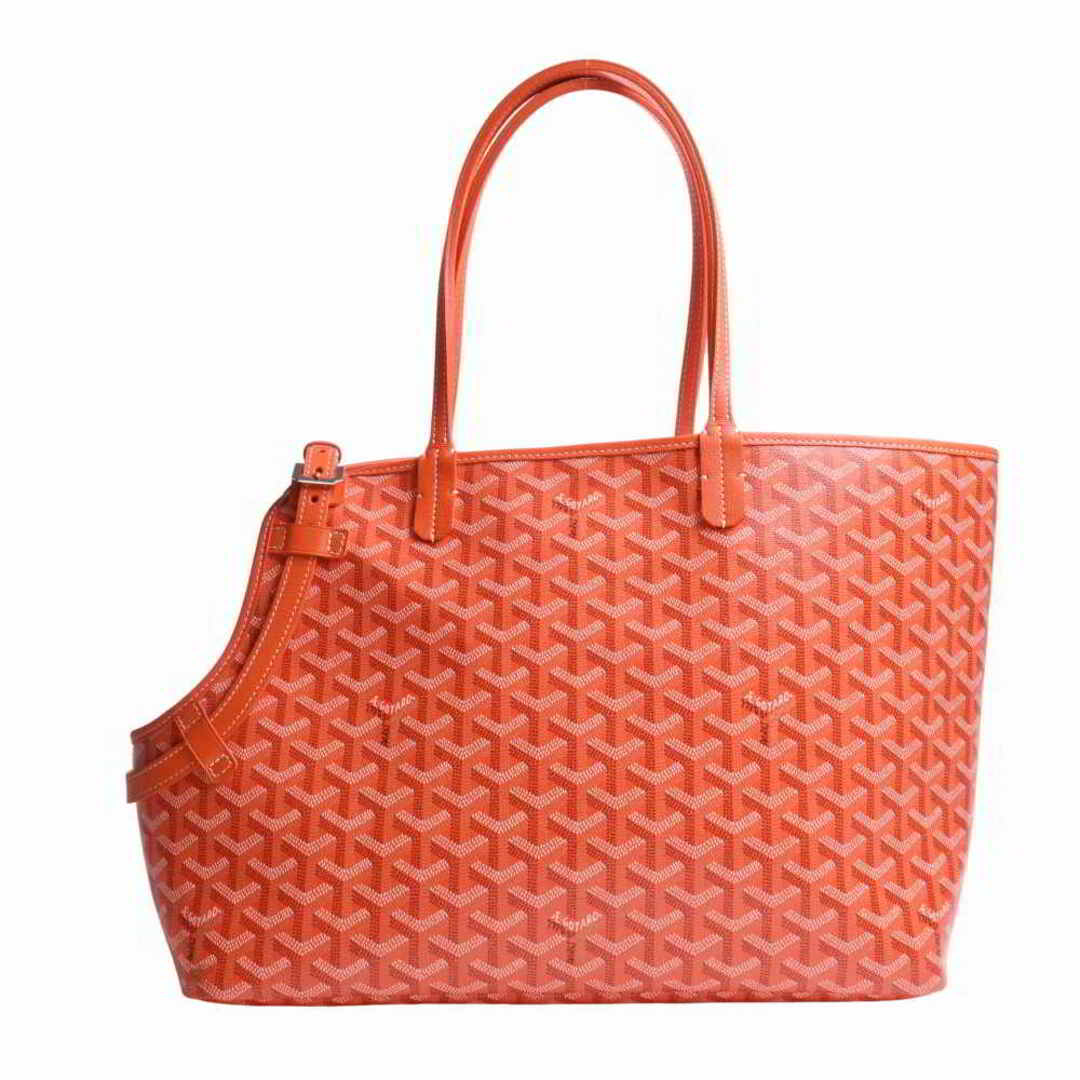 GOYARD ゴヤール シアン グリ ペットキャリーバッグ - オレンジ by