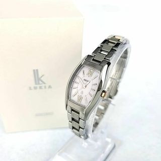 SEIKO - ☆【 箱付美品】SEIKO ルキア ピンク文字盤 トノー ローマ