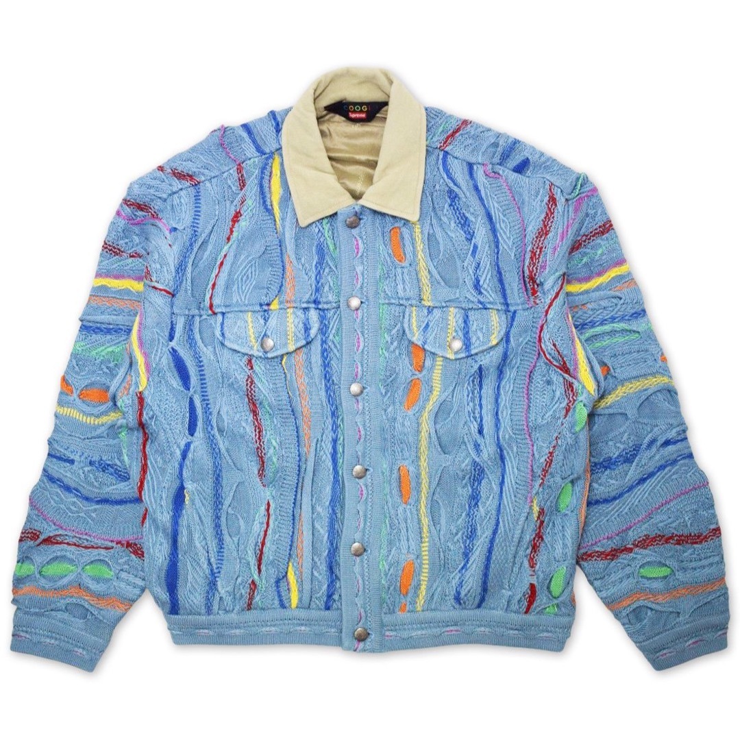 Supreme / Coogi Trucker Jacket "Blue"