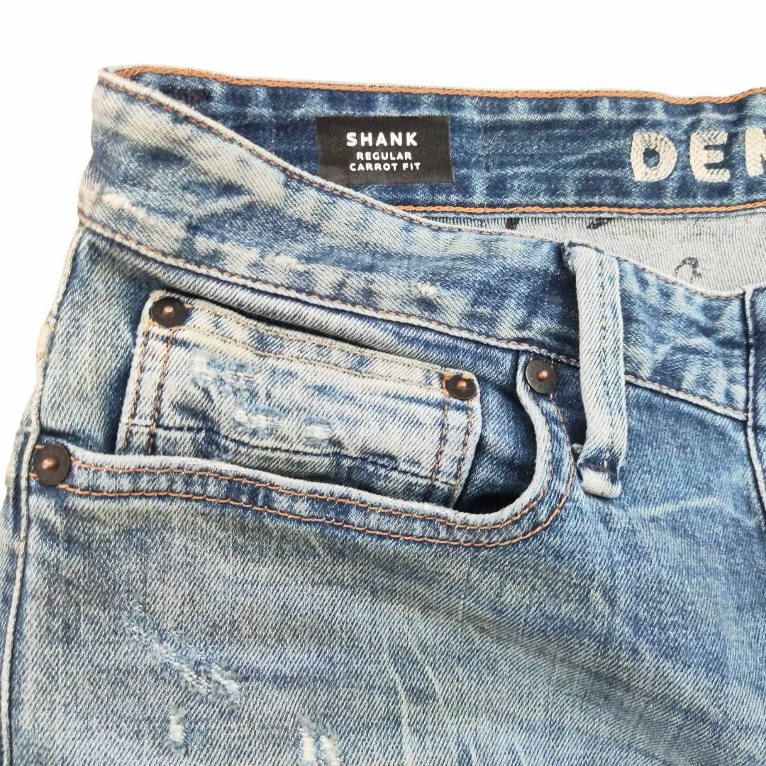 DENHAM - DENHAM SHANK レギュラーキャロットフィット ストレッチ