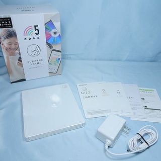 アイオーデータ(IODATA)の良品◆CDレコ5　CD-５WW◇操作簡単、スマートフォン用レコーダー(その他)