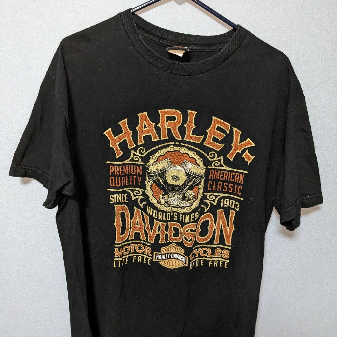 Harley Davidson(ハーレーダビッドソン)のハーレーダビッドソン Tシャツ 半袖 サイズ　L メンズのトップス(Tシャツ/カットソー(半袖/袖なし))の商品写真