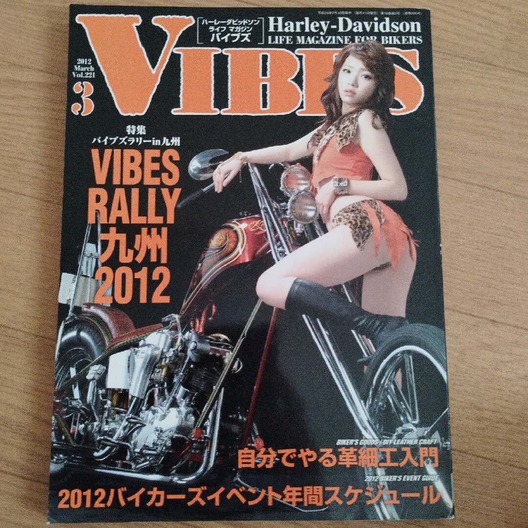 Harley Davidson(ハーレーダビッドソン)のVIBES エンタメ/ホビーの雑誌(車/バイク)の商品写真