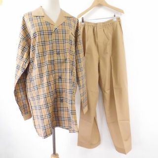 バーバリー(BURBERRY)の美品 Burberrys バーバリー パジャマ 1ｾｯﾄ L コットン100％ シャツ パンツ メンズ AY3847A3 (その他)