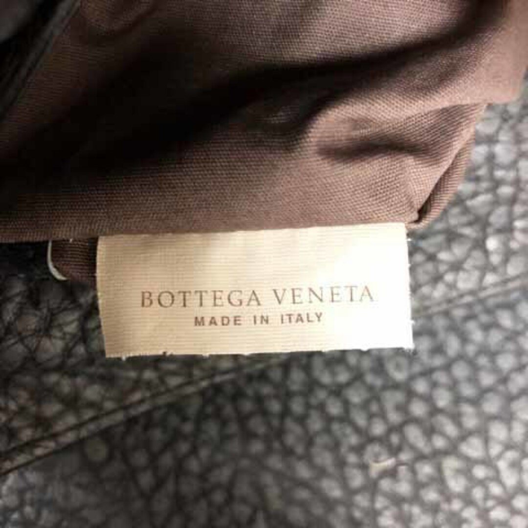 Bottega Veneta(ボッテガヴェネタ)のボッテガヴェネタ メッセンジャーバッグ 221065-VQ160ブラック グレー レディースのバッグ(ショルダーバッグ)の商品写真