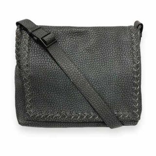 ボッテガヴェネタ(Bottega Veneta)のボッテガヴェネタ メッセンジャーバッグ 221065-VQ160ブラック グレー(ショルダーバッグ)