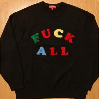 supreme  Jamie Reid Fuck All Shirt 黒　S