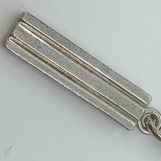 【良品】Ag925 喜平ネックレス 50㎝ ペンダントトップ ダイヤ0.07ct