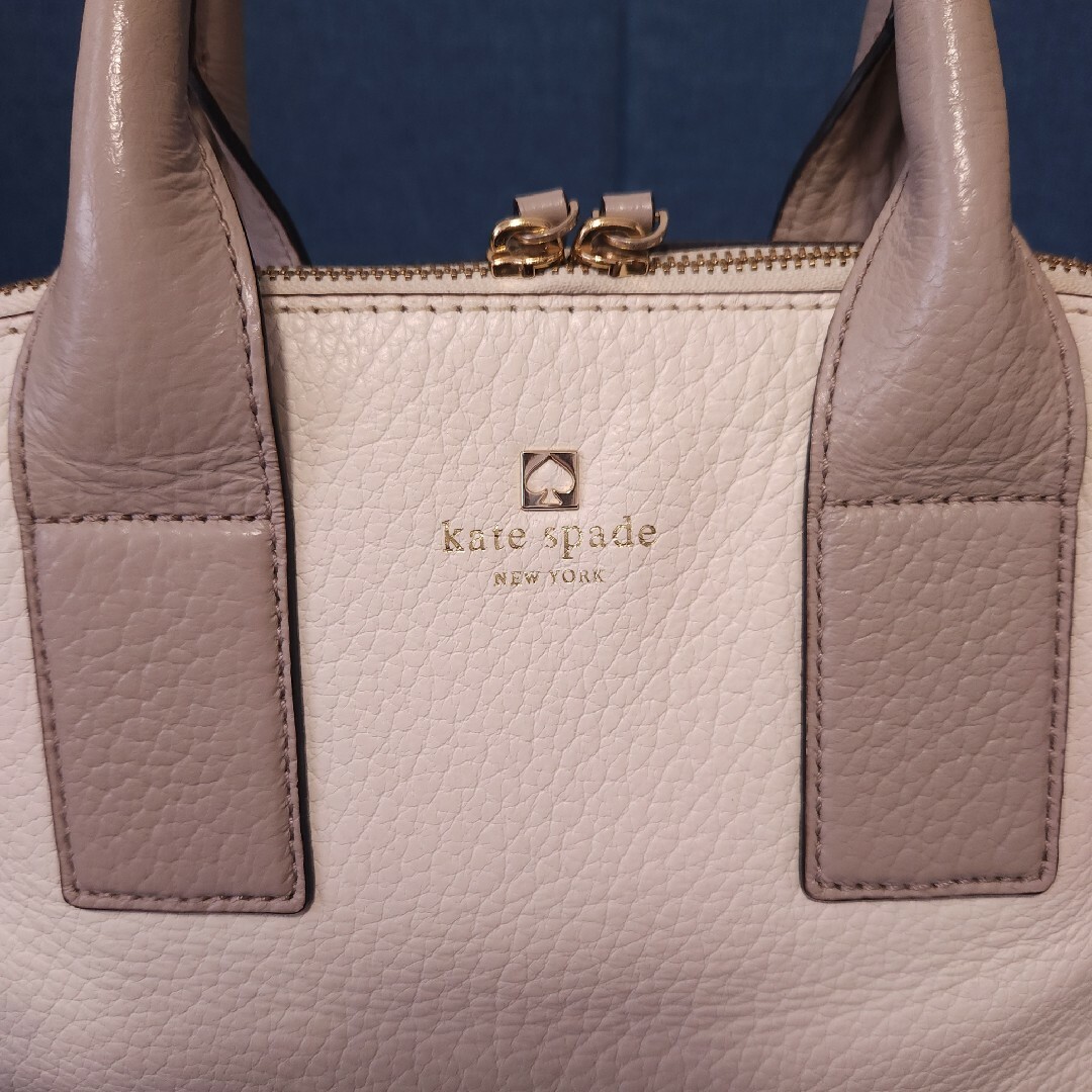 kate spade ハンド/ショルダーバッグオフホワイト/グレージュ