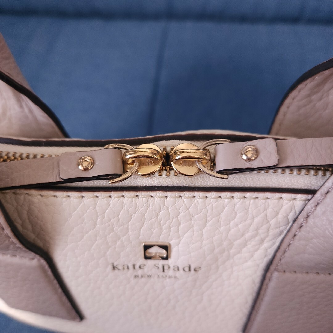 kate spade ハンド/ショルダーバッグオフホワイト/グレージュ