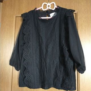 アベイル(Avail)の★新品★定価4990円リジェイレースブラウス(シャツ/ブラウス(長袖/七分))