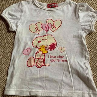 スヌーピー(SNOOPY)のスヌーピー半袖Ｔシャツ　100(Tシャツ/カットソー)