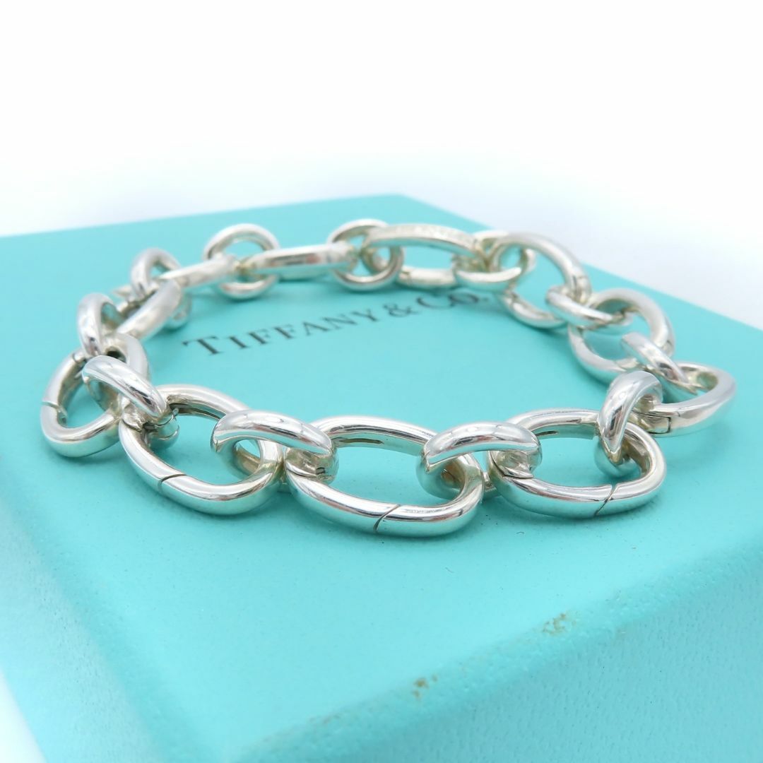 Tiffany & Co. - 極希少 美品 ティファニー クラスプ リンク シルバー