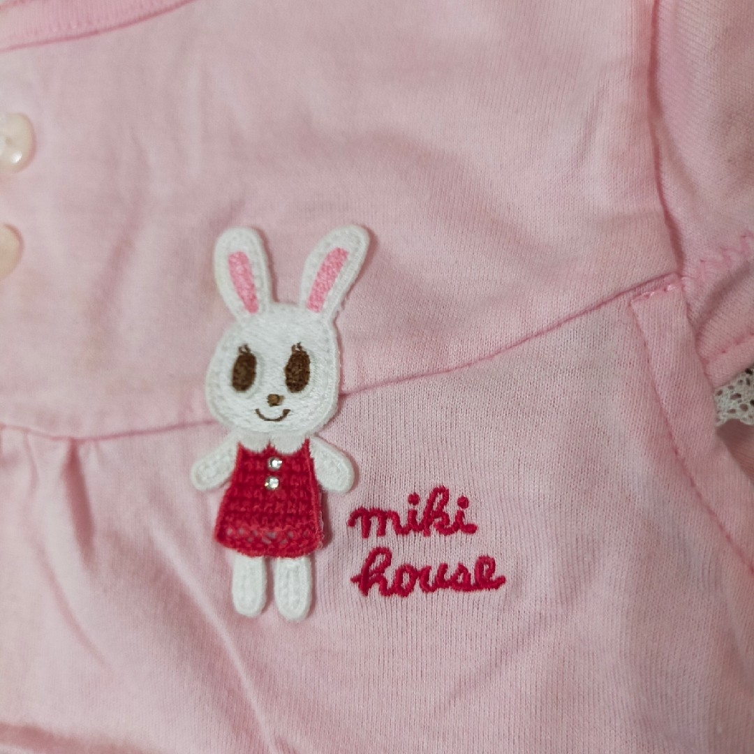 mikihouse(ミキハウス)の・ミキハウス ピンクのトップス 120 キッズ/ベビー/マタニティのキッズ服女の子用(90cm~)(Tシャツ/カットソー)の商品写真