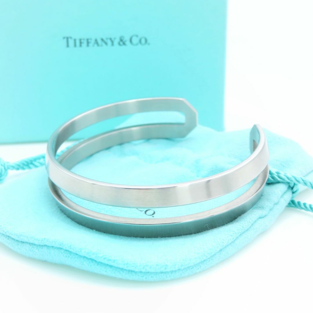 Tiffany ノーツナロー バングル希少