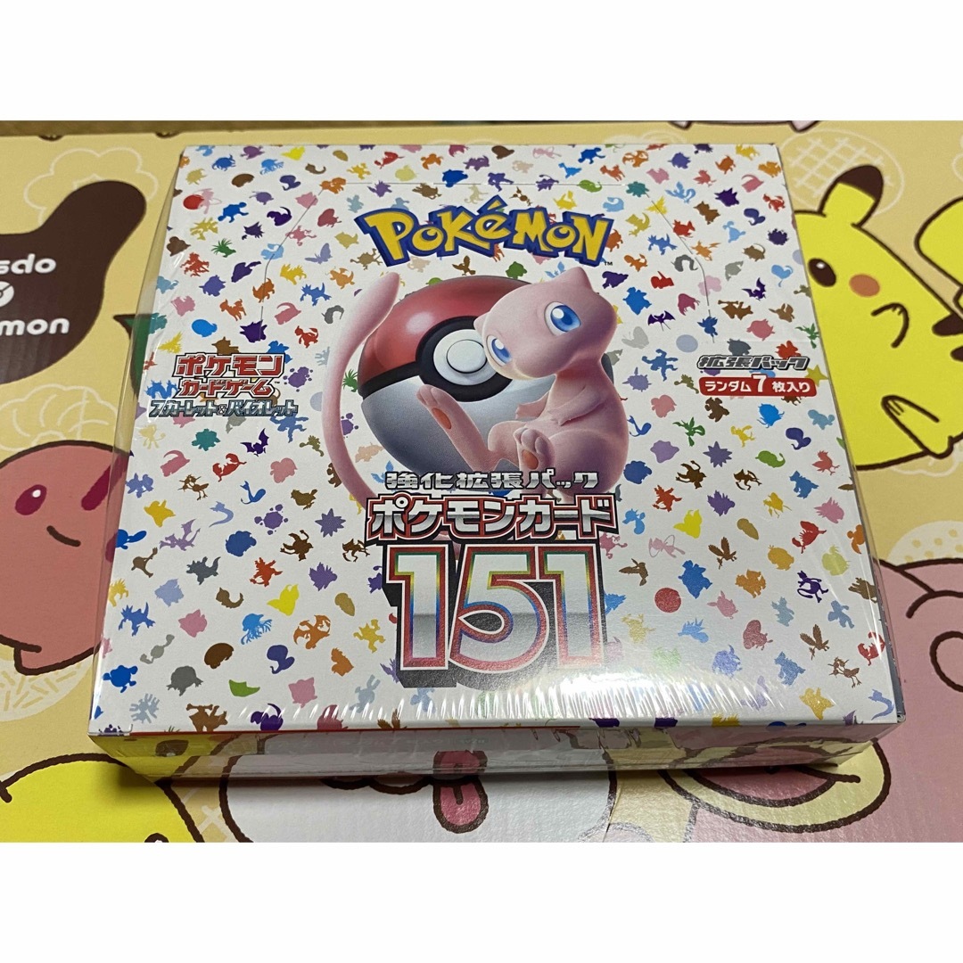 ポケモンカード151 1box シュリンク付き - Box/デッキ/パック