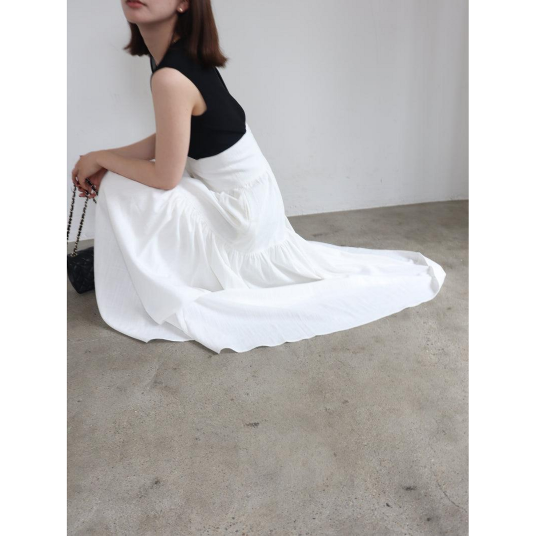 1 完売品 新品 ClaSTEllaR Styleup skirt ホワイト 9