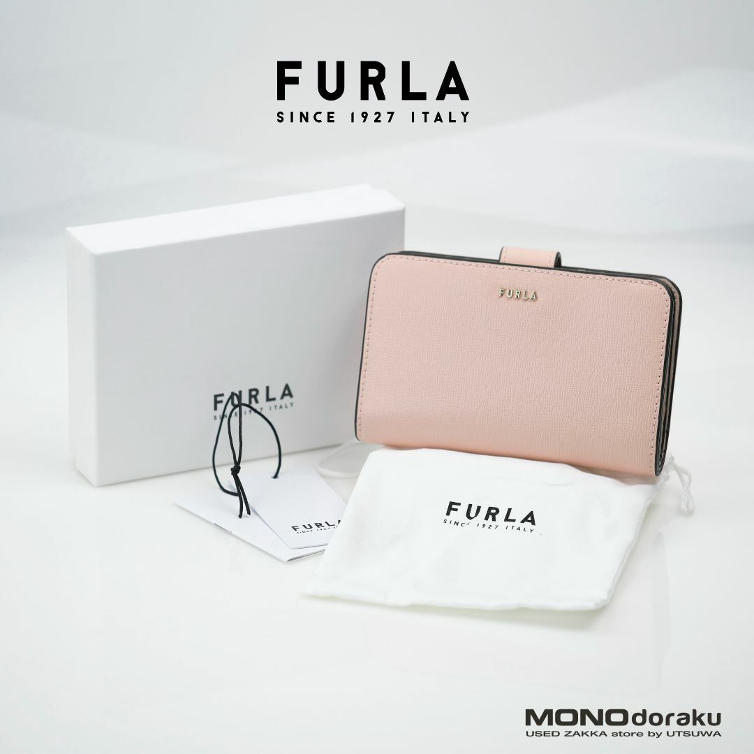 FURLA/フルラ バビロン コンパクトウォレット 二つ折り財布 レザー -