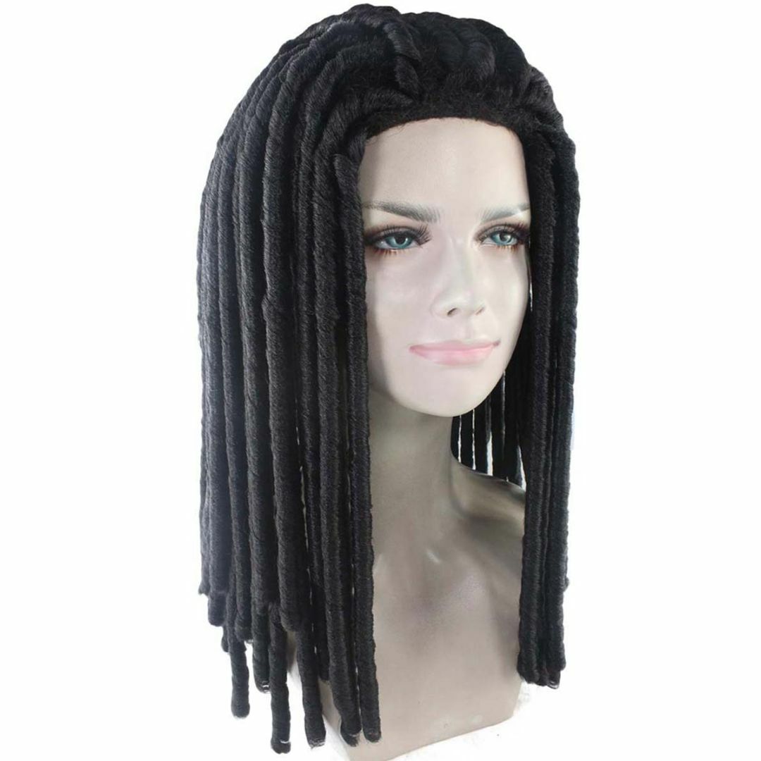 ウィッグ★Wigs2you H-1944★ パーティー ドレッド ロング 黒