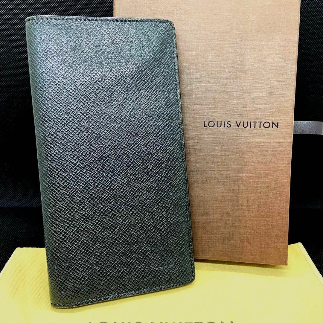 LOUIS VUITTON ヴィトン タイガ ポルトフォイユ・ロン 札入れ