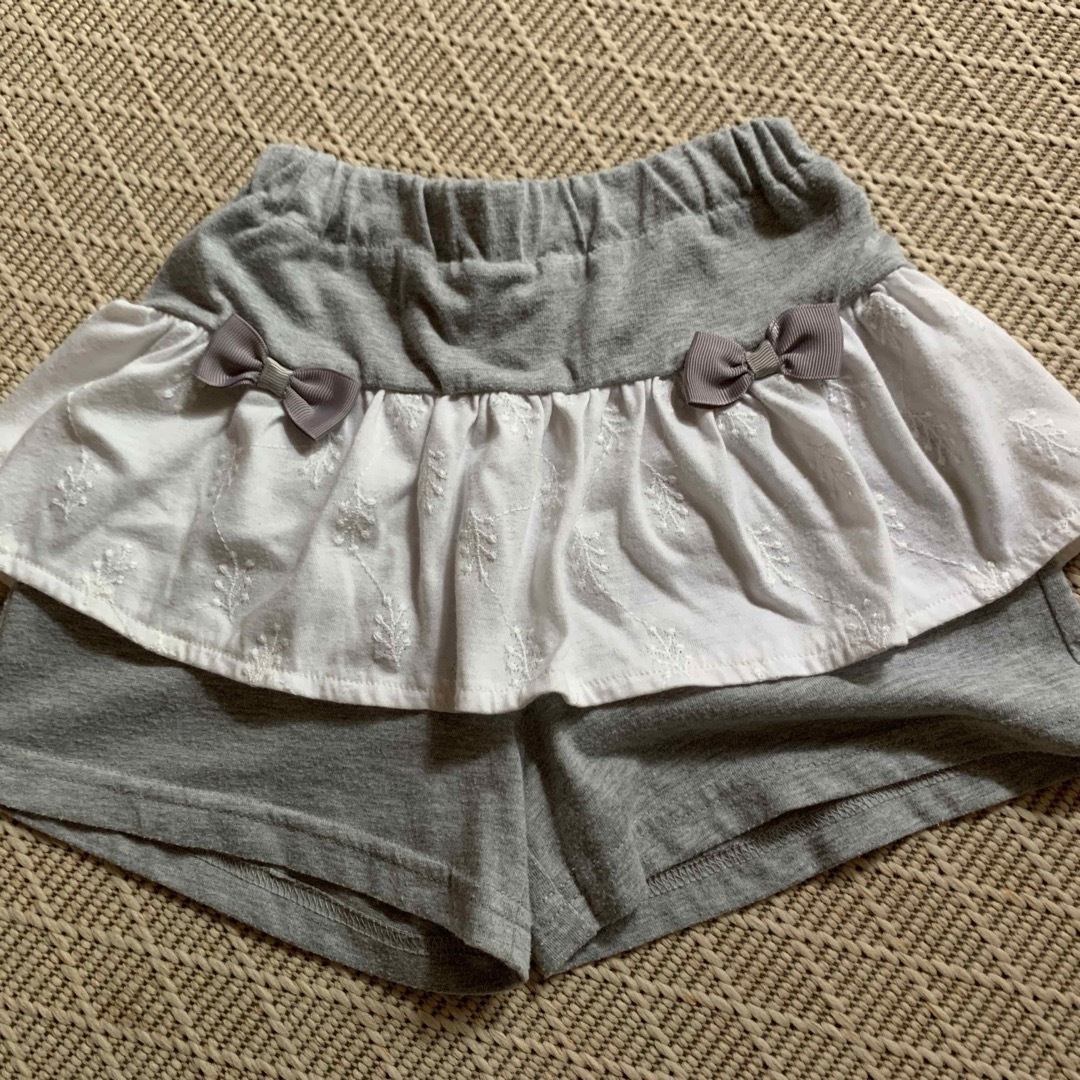 ショート丈パンツ キッズ/ベビー/マタニティのキッズ服女の子用(90cm~)(パンツ/スパッツ)の商品写真